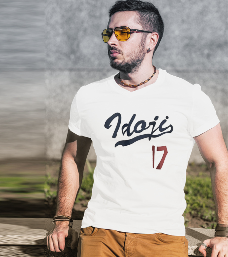 Idoji Shohei Ohtani 17 Los Angeles Dodgers Baseball T-Shirt