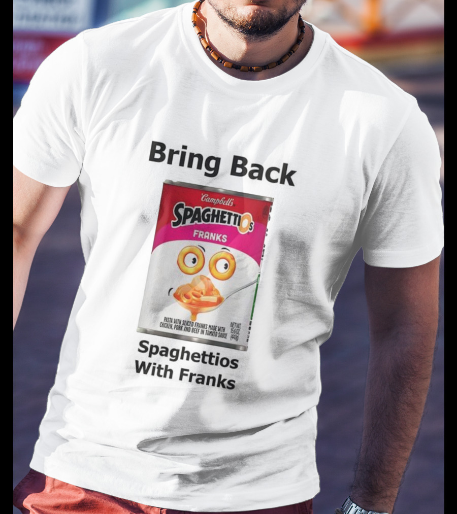 Bring Back Campbell's Spaghettios Franks Classic Can T-Shirt