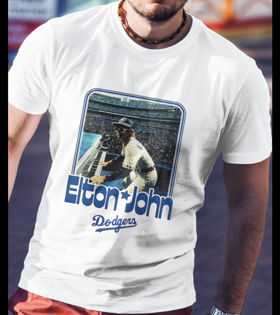 Elton John Dodgers Stadium Concert MLB Baseball Dodgers T-Shirt