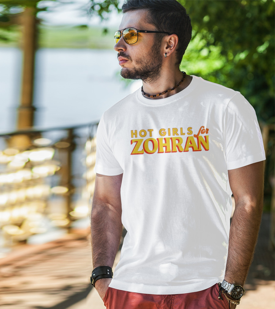 Hot Girls For Zohran NYC Support Campaign T-Shirt