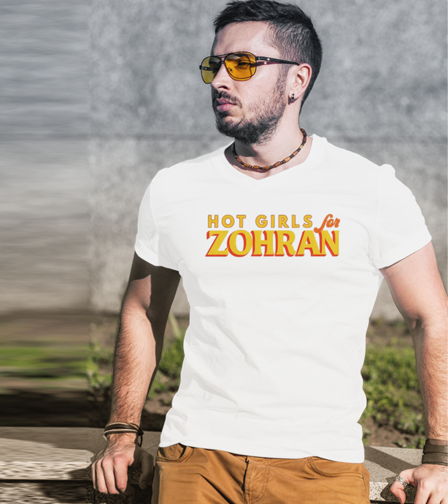 Hot Girls For Zohran NYC Support Campaign T-Shirt