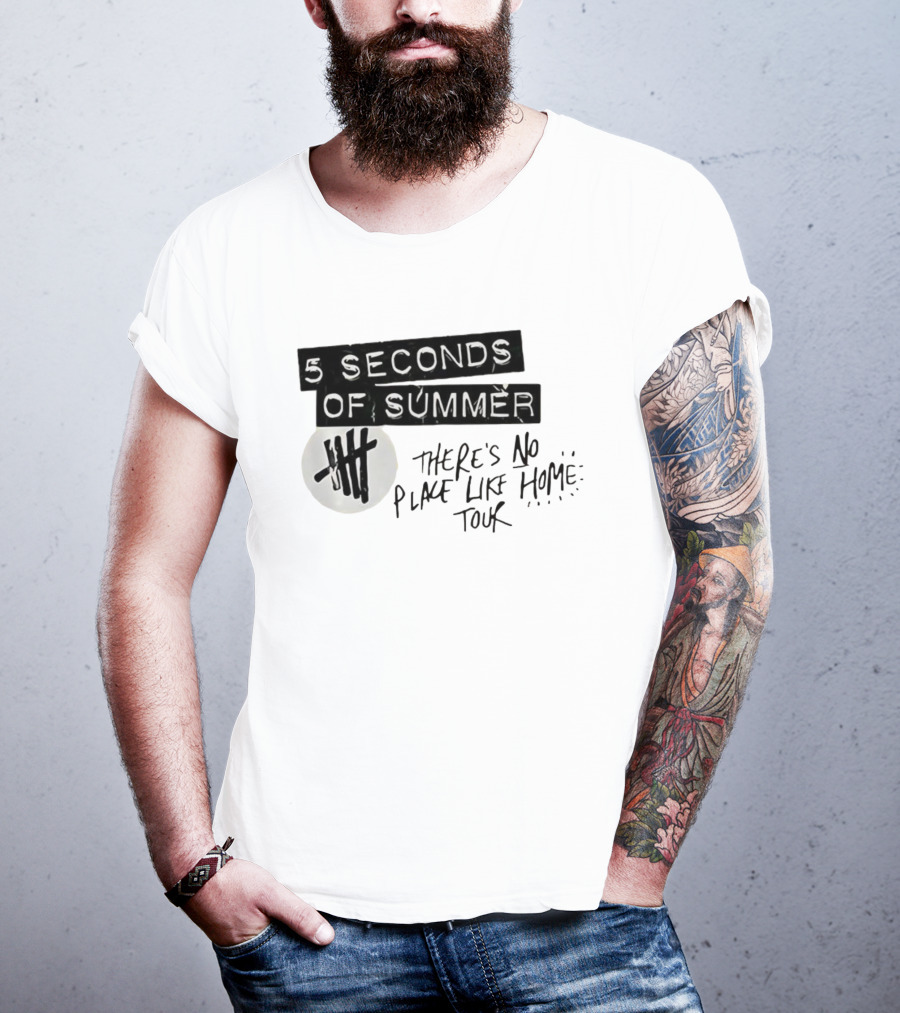 5 Seconds Of Summer There's No Place Like Home Tour T-Shirt