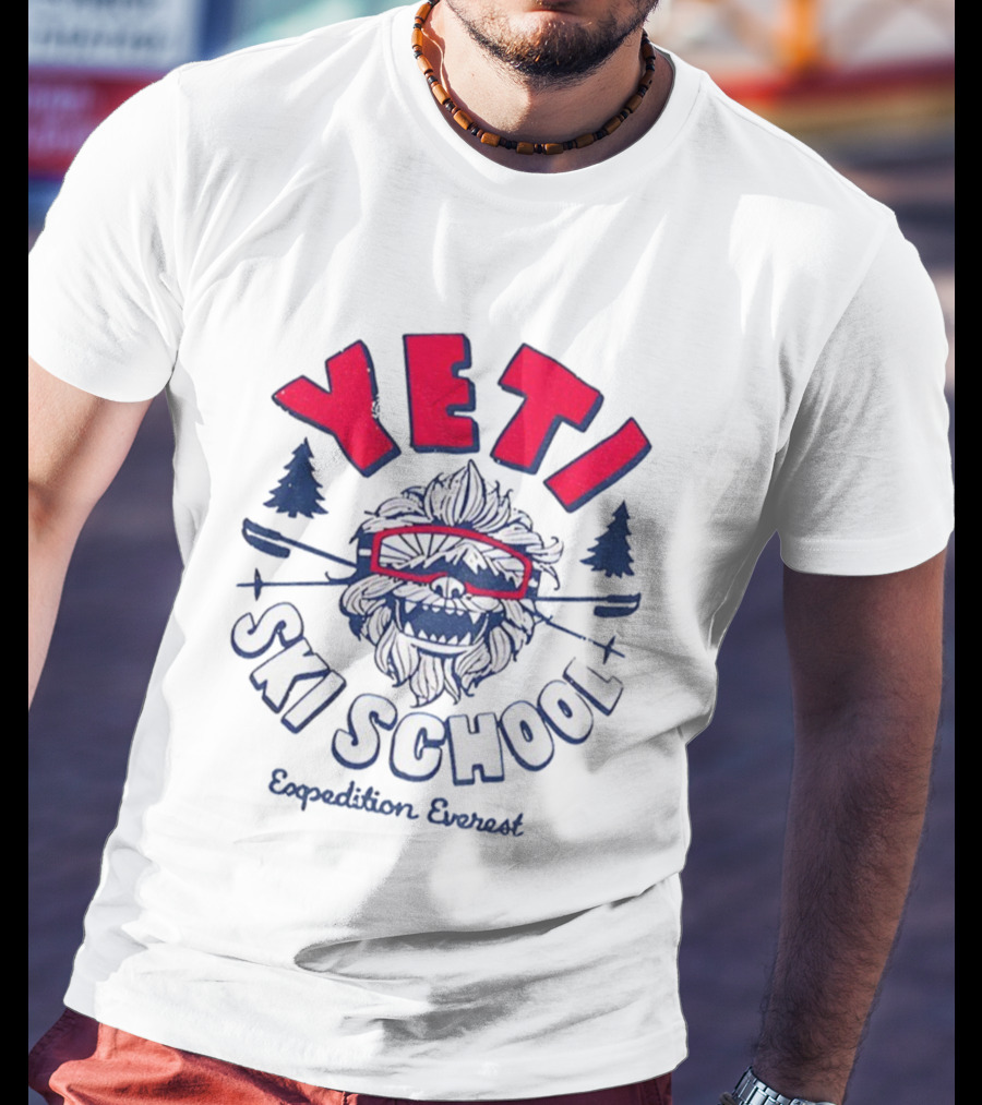 Yeti Ski School Expedition Everest Vintage Disney T-Shirt
