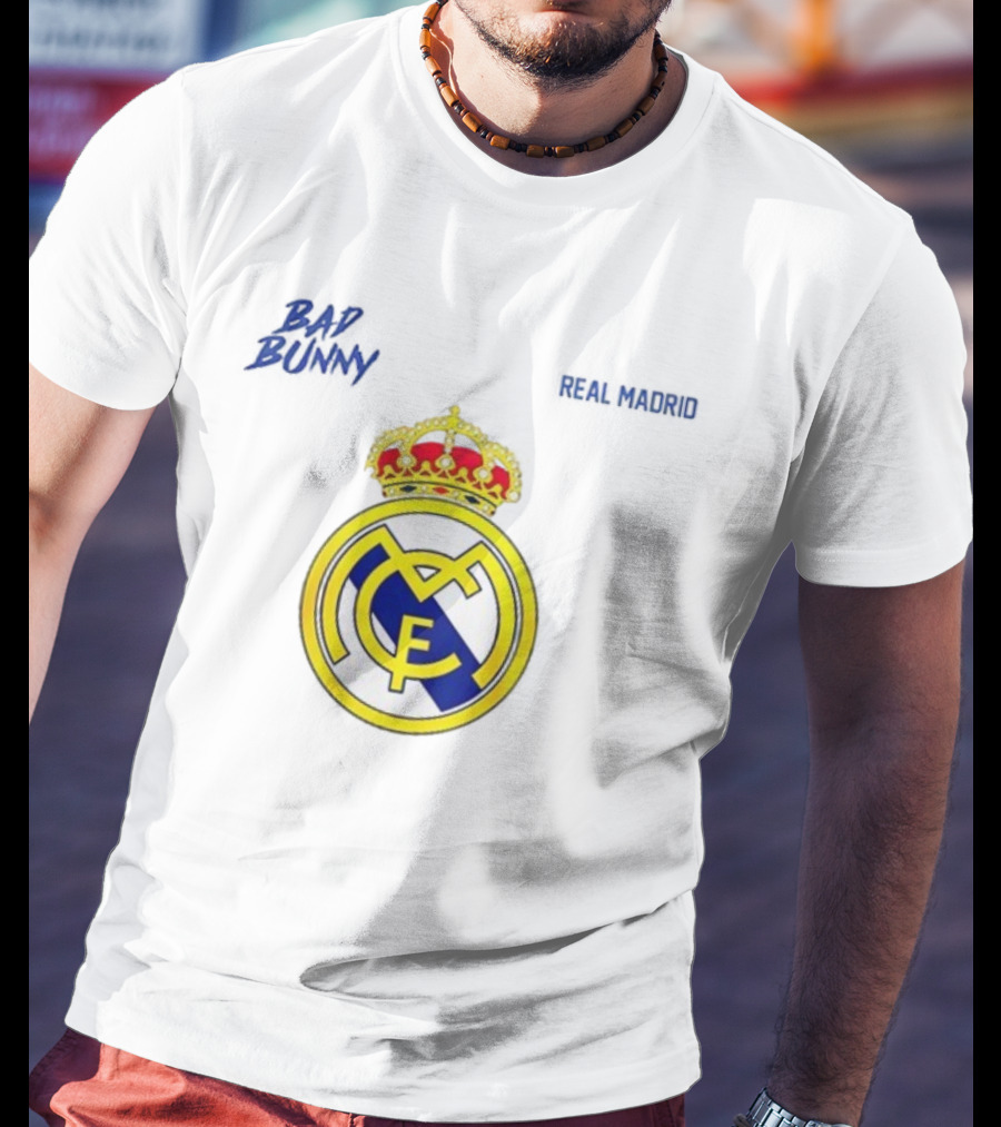 Bad Bunny Vs Real Madrid Benito Bowl Signature Football Challenge T-Shirt
