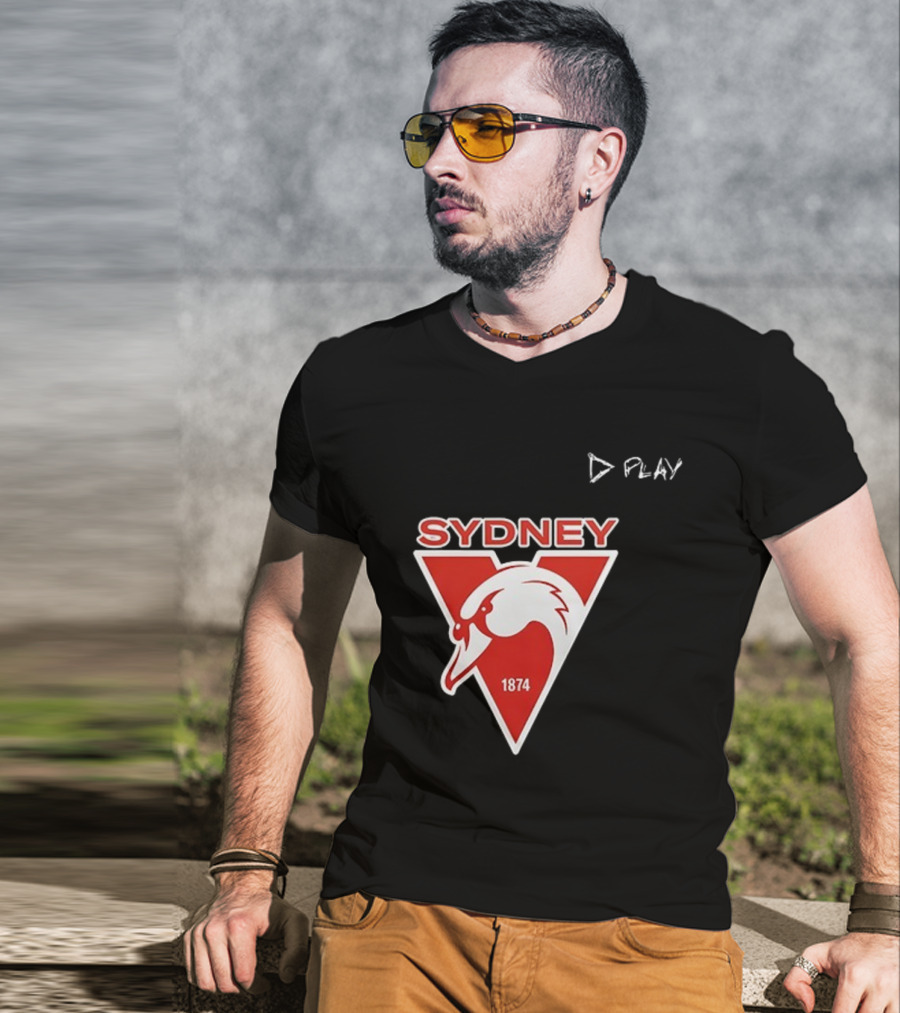 Ed Sheeran X Sydney Swans Loop Tour Play 1874 T-Shirt