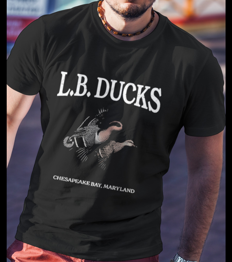 L.B. Ducks Chesapeake Bay Maryland Luke Borchelt T-Shirt