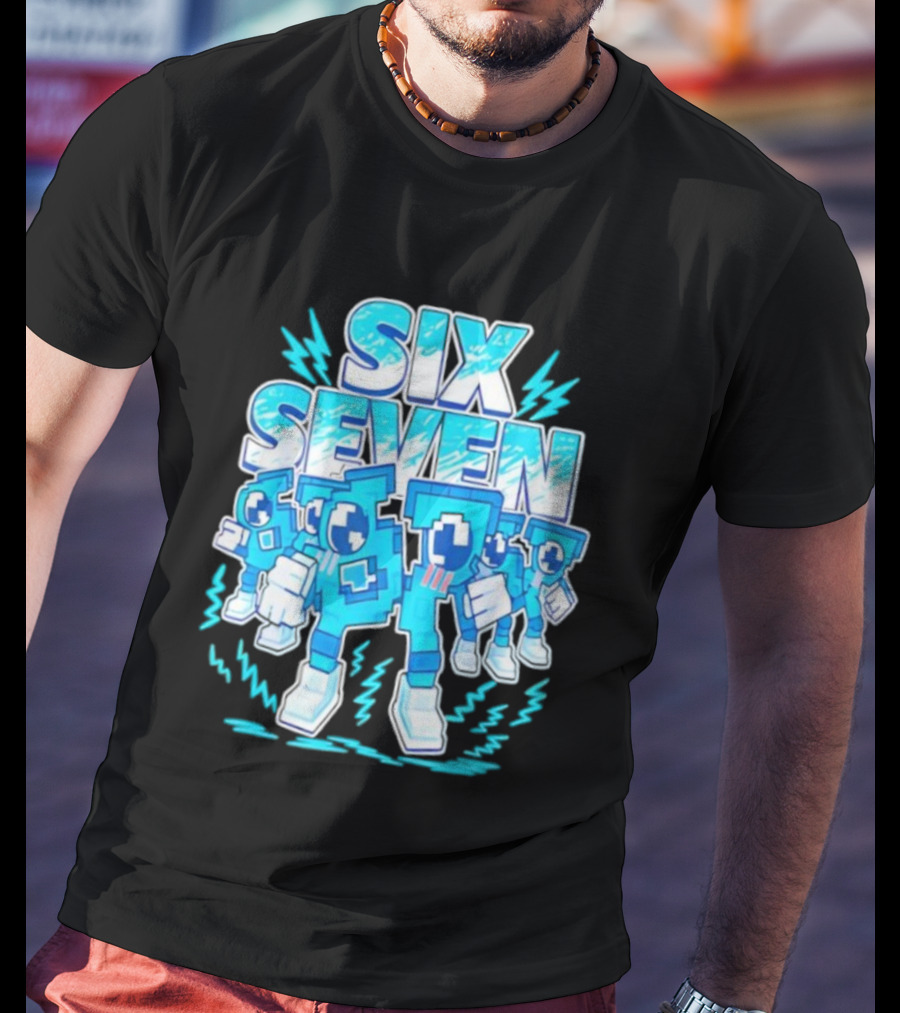 Six Seven Meme 67 Italian Brainrot Birthday T-Shirt