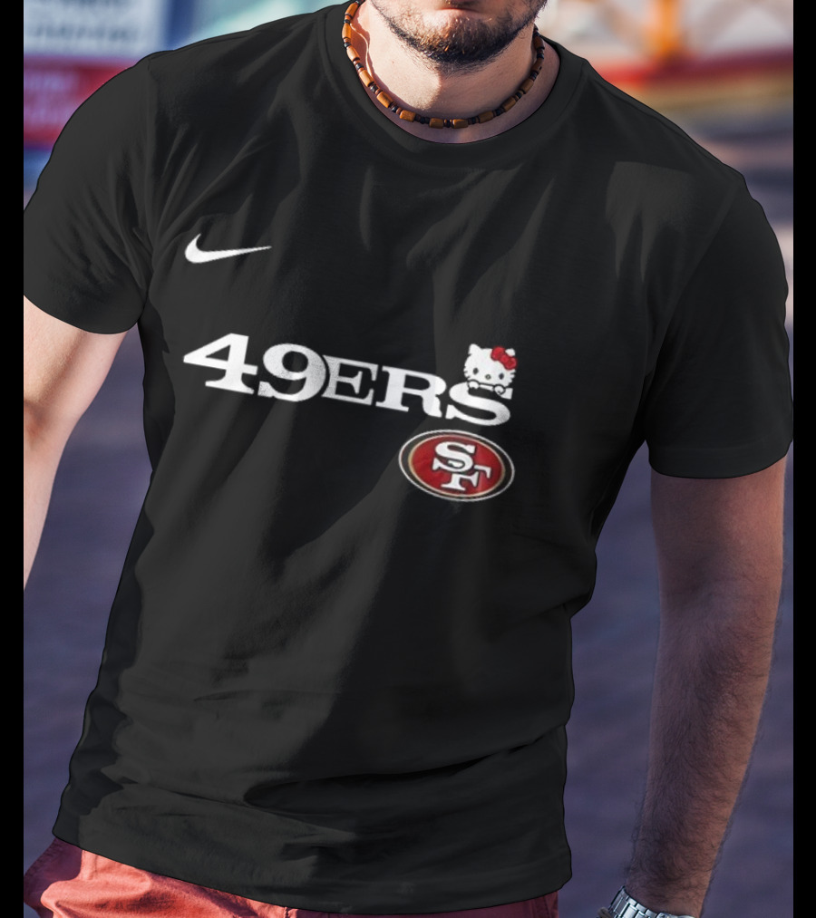 Nike San Francisco 49ers Hello Kitty SF Collaboration 2025 T-Shirt