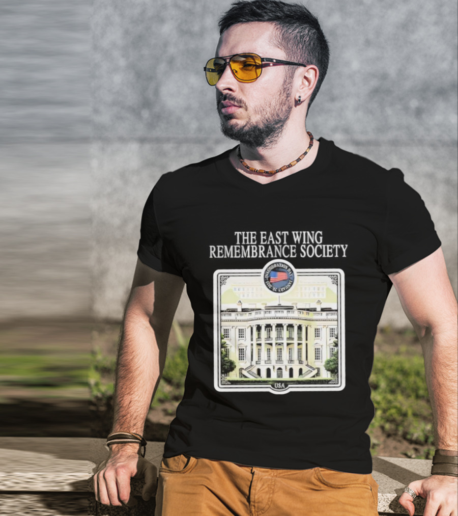 The East Wing Remembrance Society USA Commemorative Day Oval Office T-Shirt