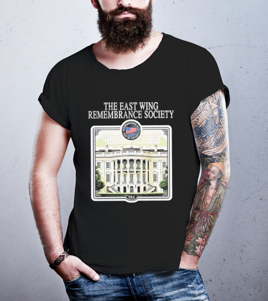 The East Wing Remembrance Society USA Commemorative Day Oval Office T-Shirt