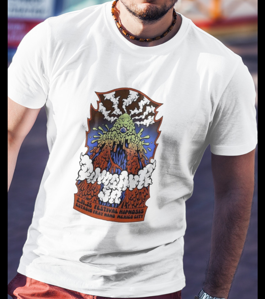 Dinosaur Jr. Festival Hipnosis 2025 Estadio Fray Nano Mexico City 2.11.25 T-Shirt
