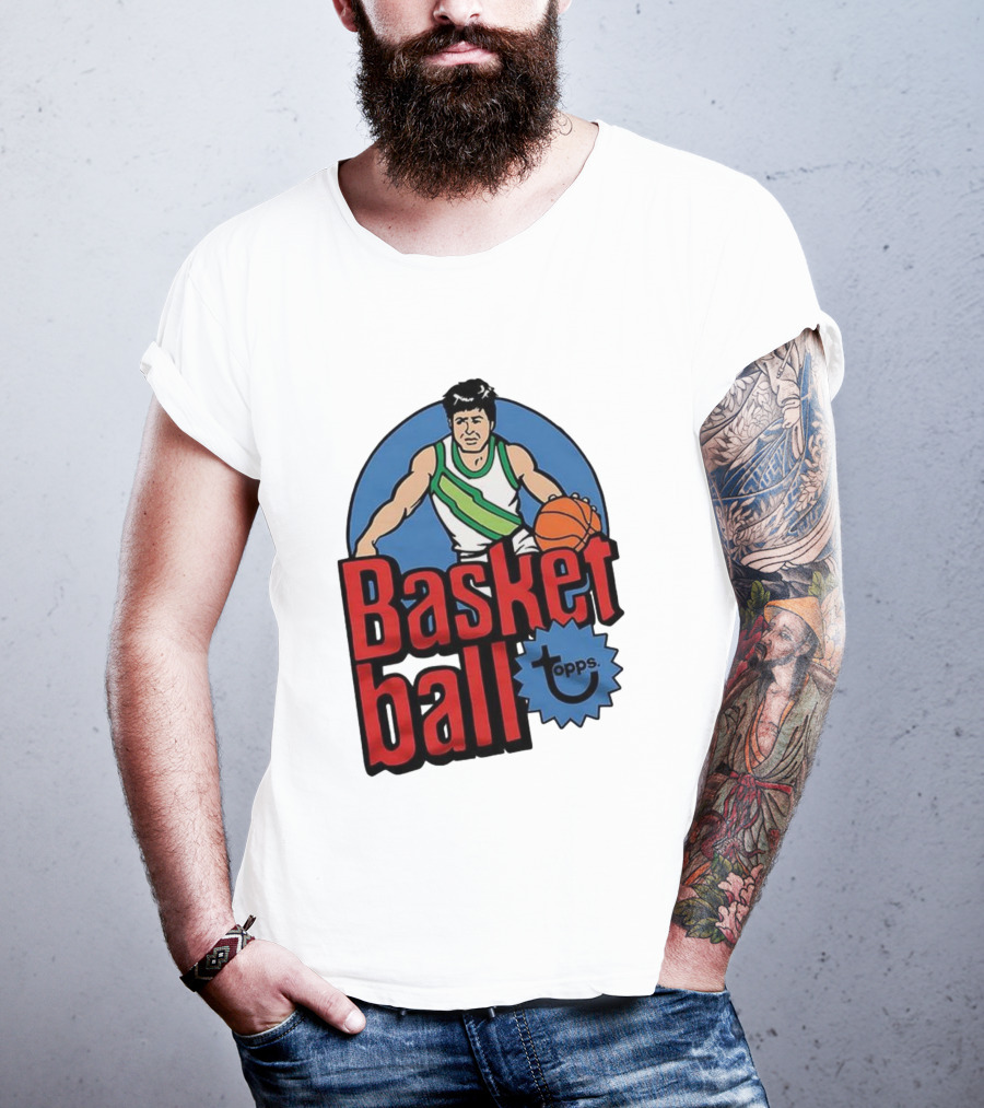 Topps Basketball 1978 Vintage Picture Cards Retro Style T-Shirt
