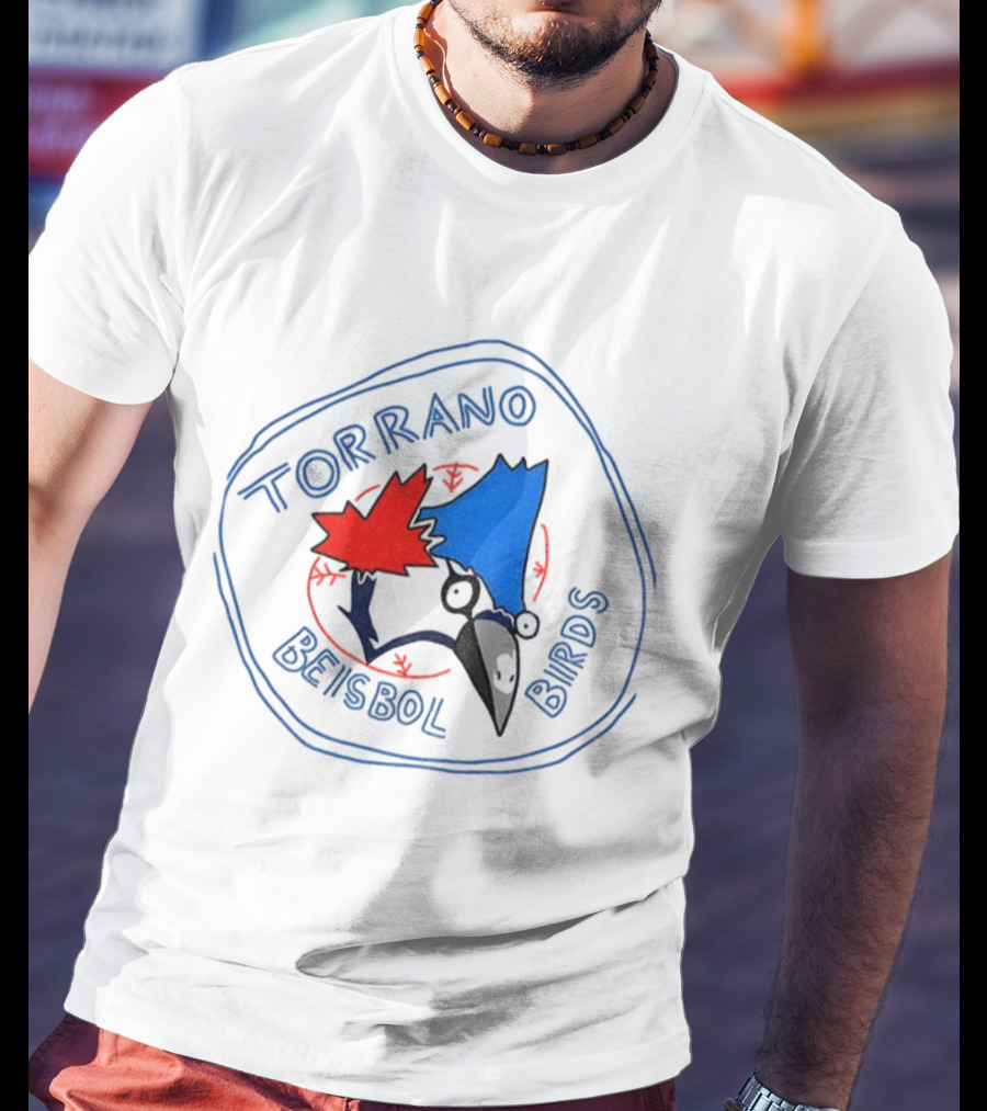 Torrano Beisbol Birds Toronto Blue Jays Parody T-Shirt