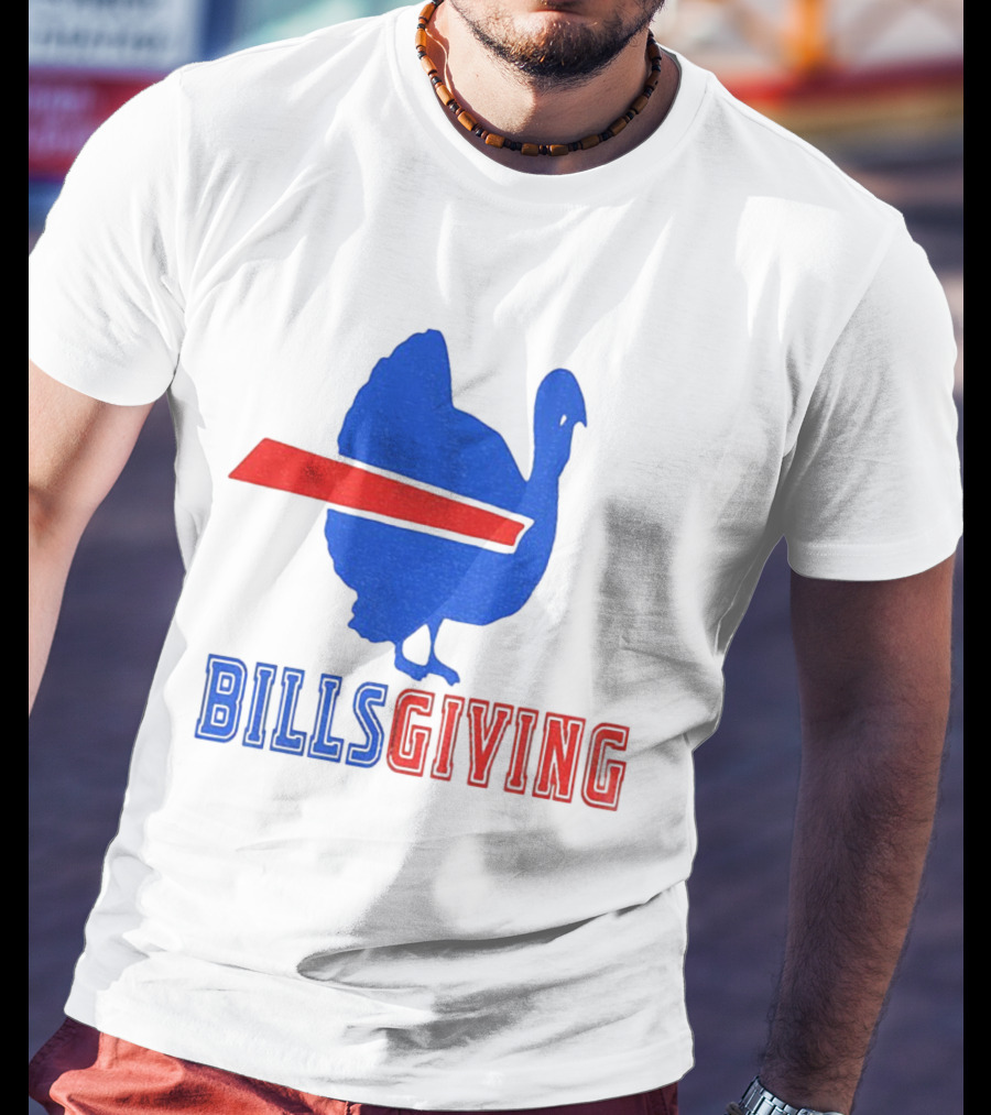 Billsgiving 2025 Turkey Buffalo Bills Thanksgiving NFL Football T-Shirt