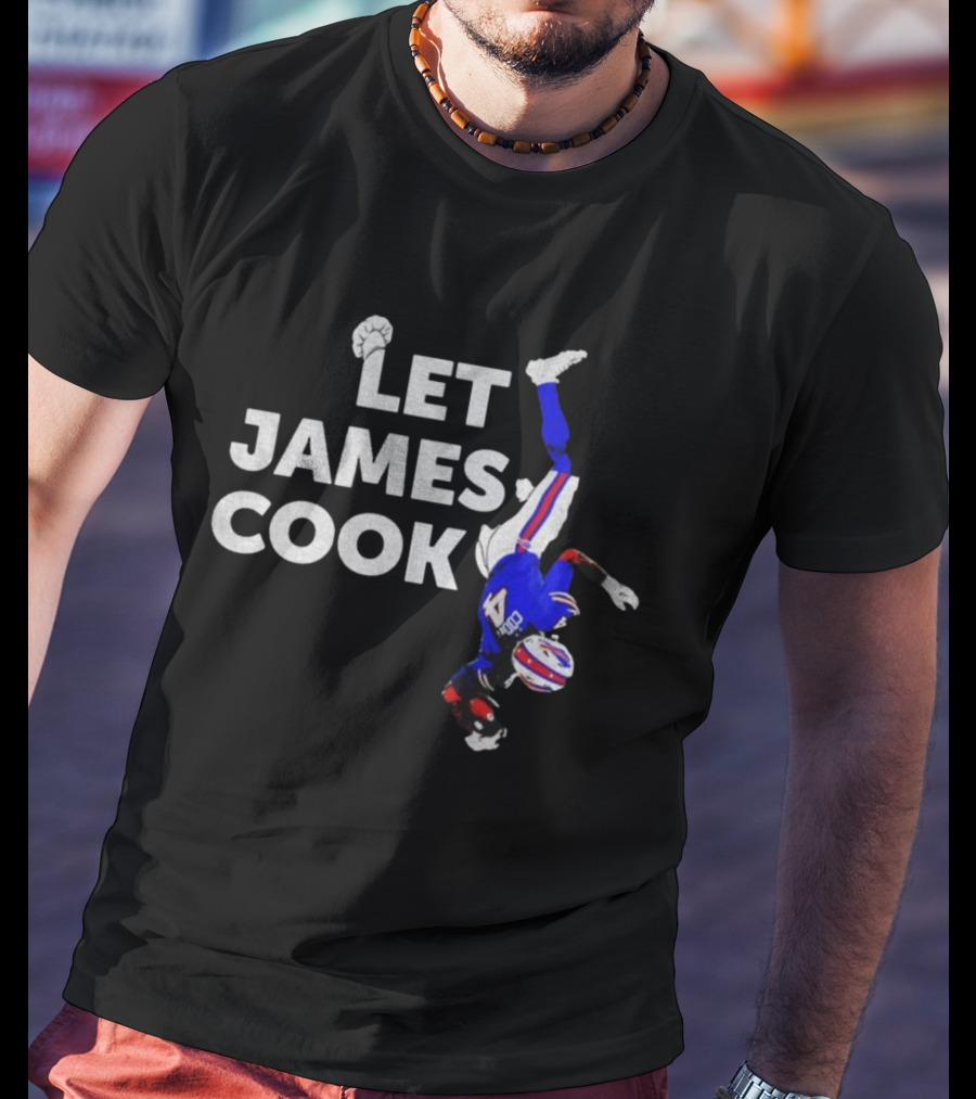 Let James Cook Football Buffalo Bills NFL Mafia Fan T-Shirt