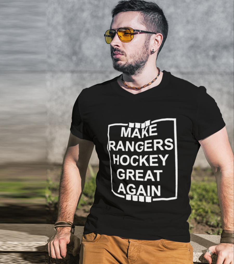 Make Rangers Hockey Great Again NHL Fan Slogan T-Shirt