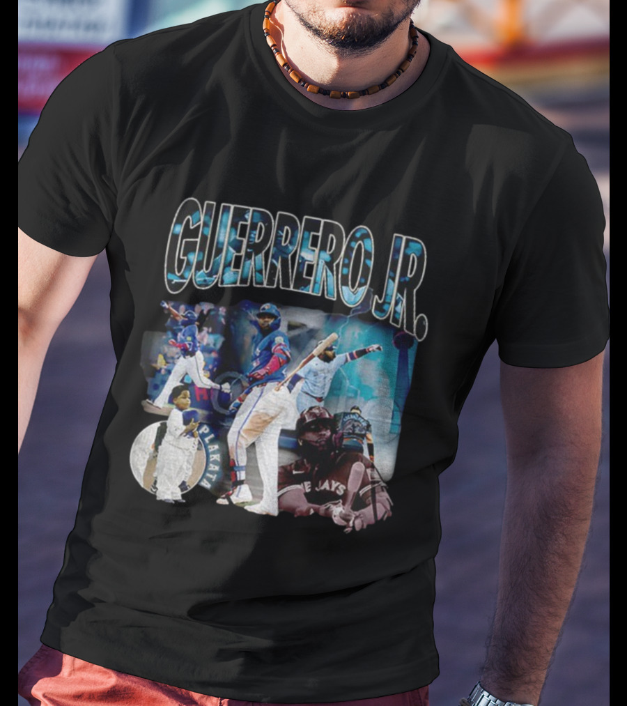 GUERRERO JR Blue Jays Baseball MVP Champions MLB Highlights T-Shirt