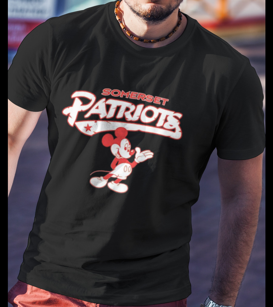 Somerset Patriots Mickey Mouse T-Shirt