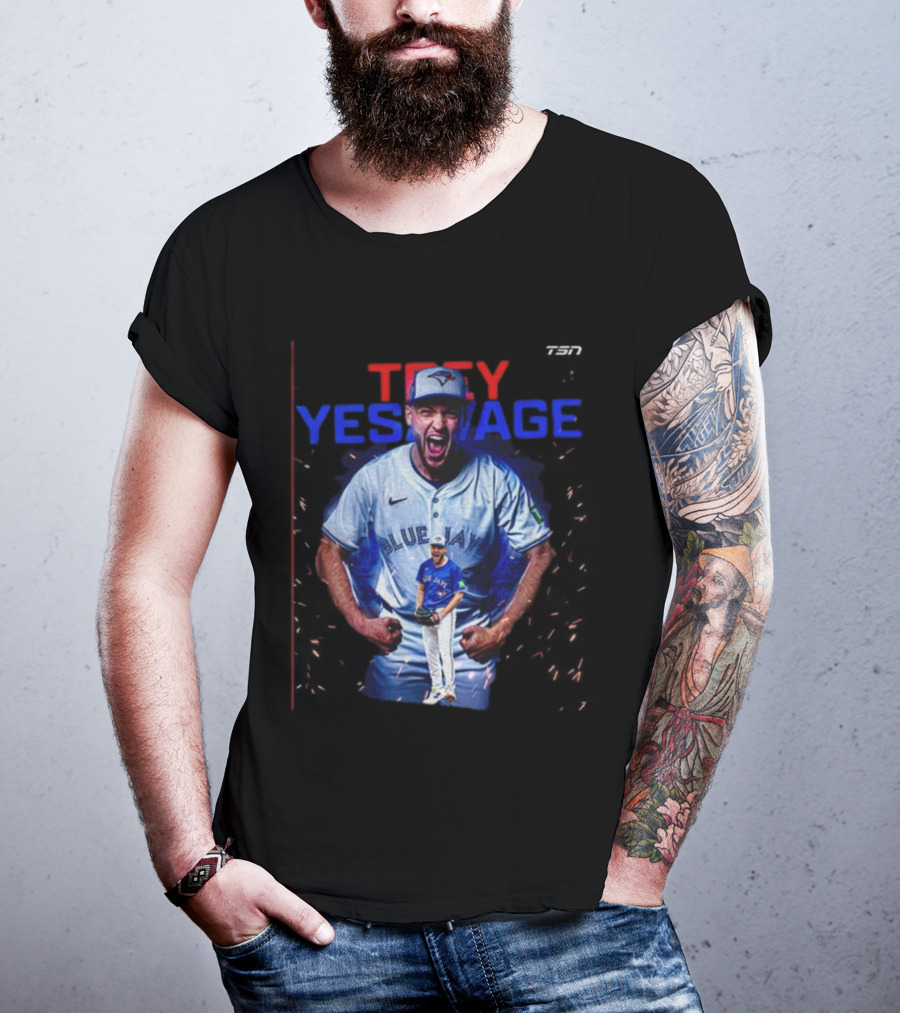 Trey Yesavage Blue Jays World Series Rookie Record 12 Strikeouts T-Shirt
