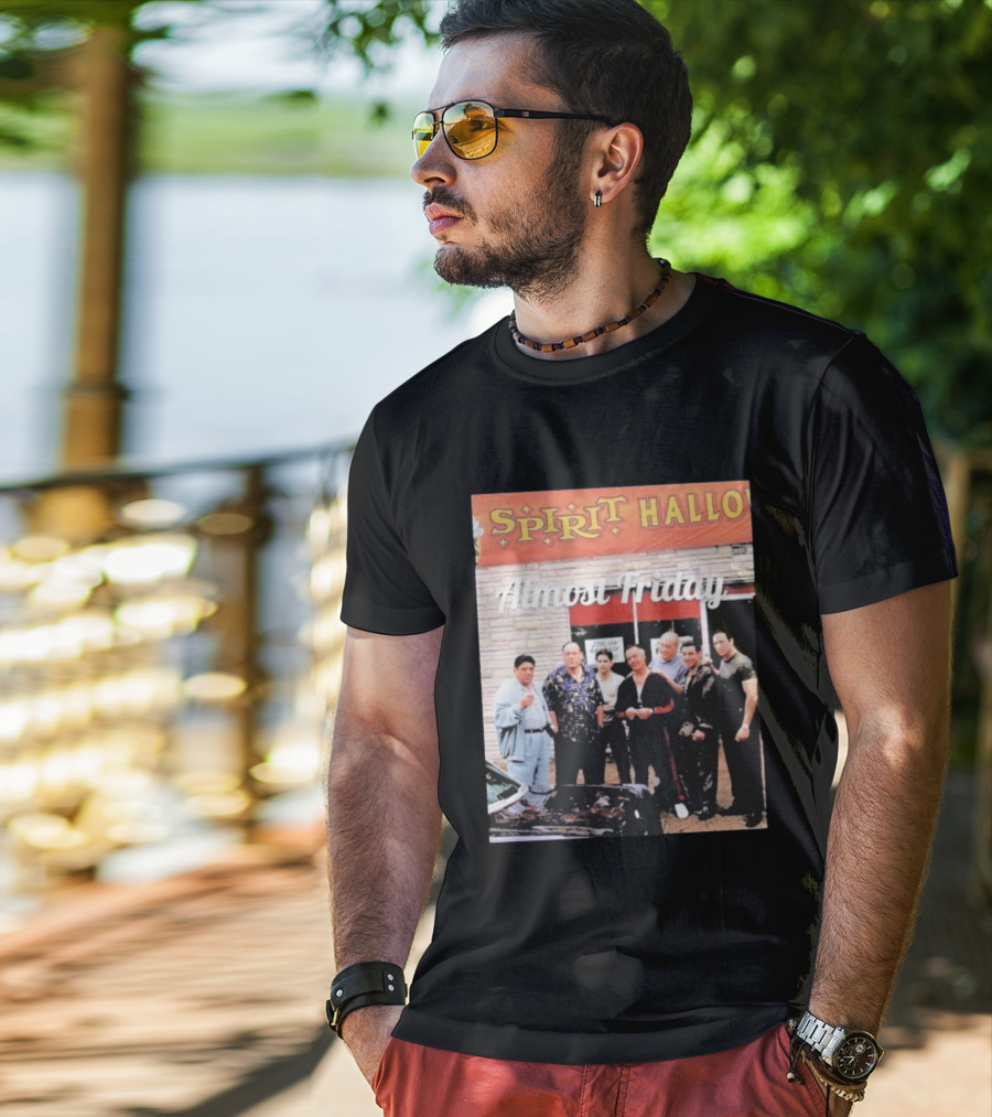 Almost Friday Sopranos Spirit Halloween Italian Eatery T-Shirt