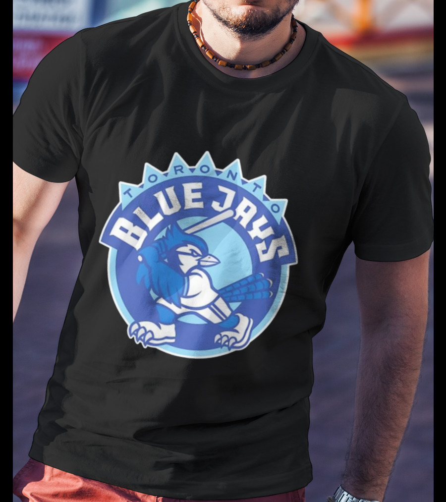Toronto Blue Jays Vintage Bird Emblem T-Shirt