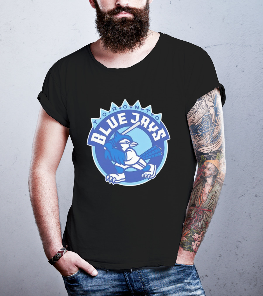Toronto Blue Jays Vintage Bird Emblem T-Shirt