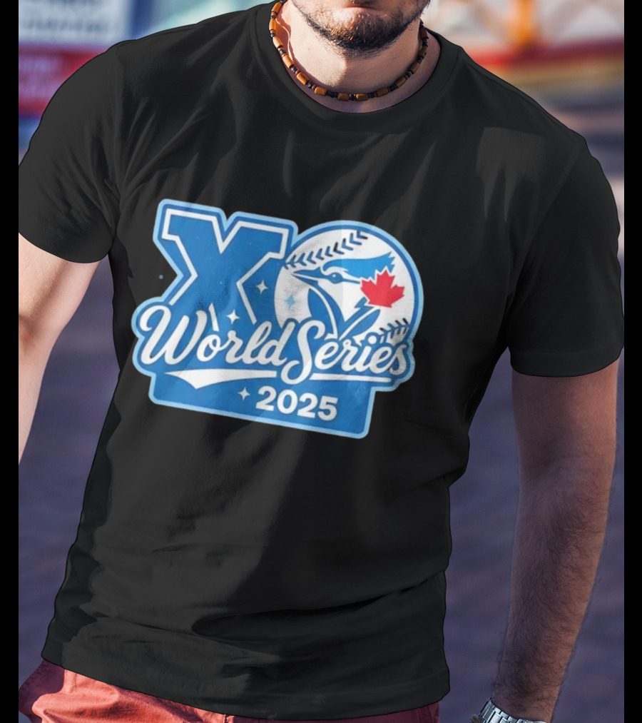 Toronto Blue Jays XO World Series 2025 Vintage Baseball Music Collab T-Shirt