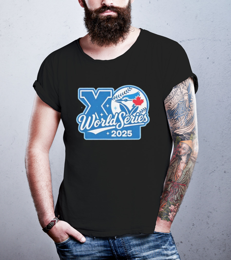 Toronto Blue Jays XO World Series 2025 Vintage Baseball Music Collab T-Shirt