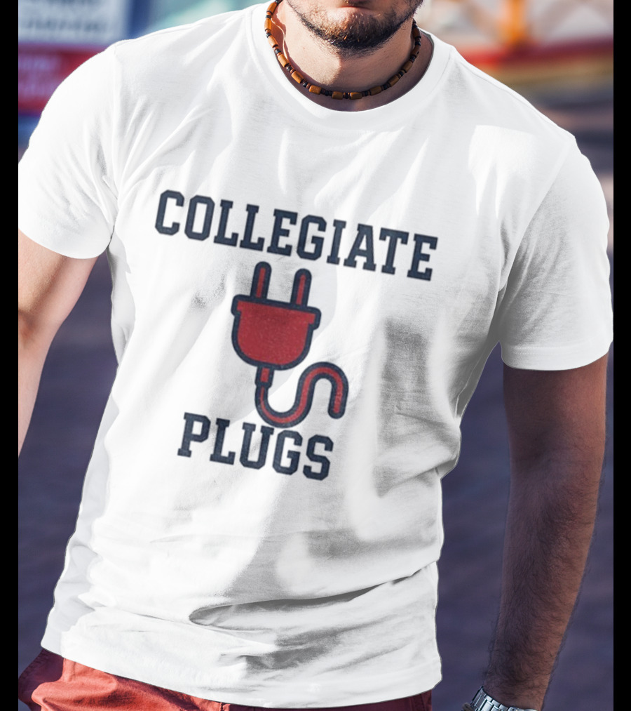 Collegiate Plugs University Power Connection T-Shirt