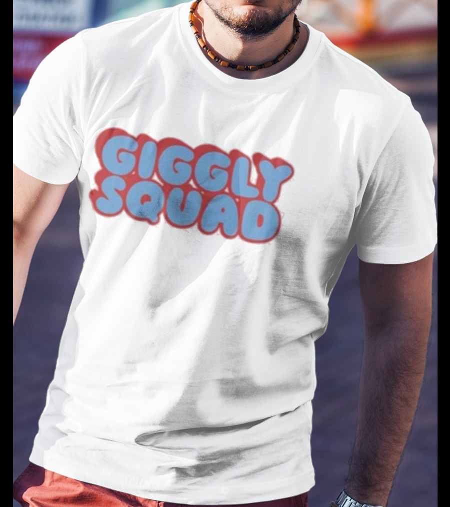 Giggly Squad Bubble Text T-Shirt