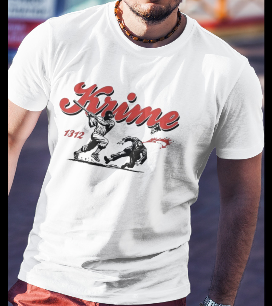Krime 1312 Take A Swing Dynamic Action Pose T-Shirt