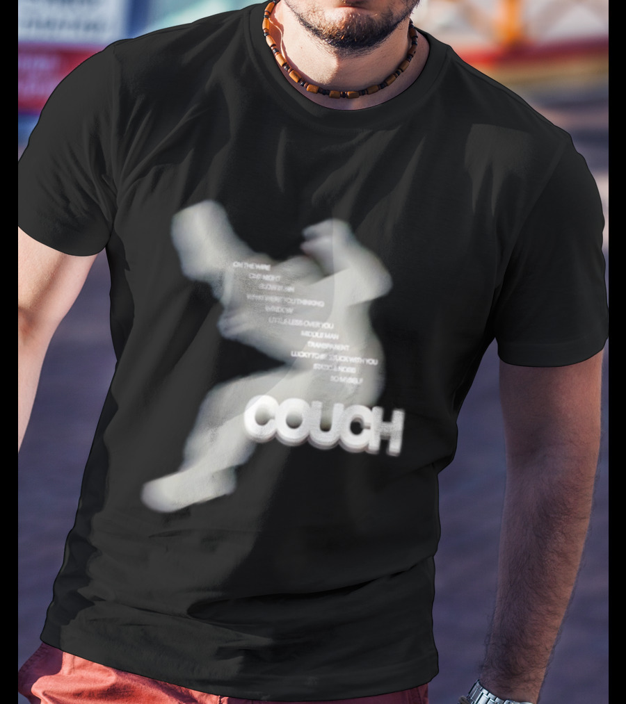 Couch Tracklist On The Wire One Night Slow Burn Middle Man Stuck In Noise T-Shirt