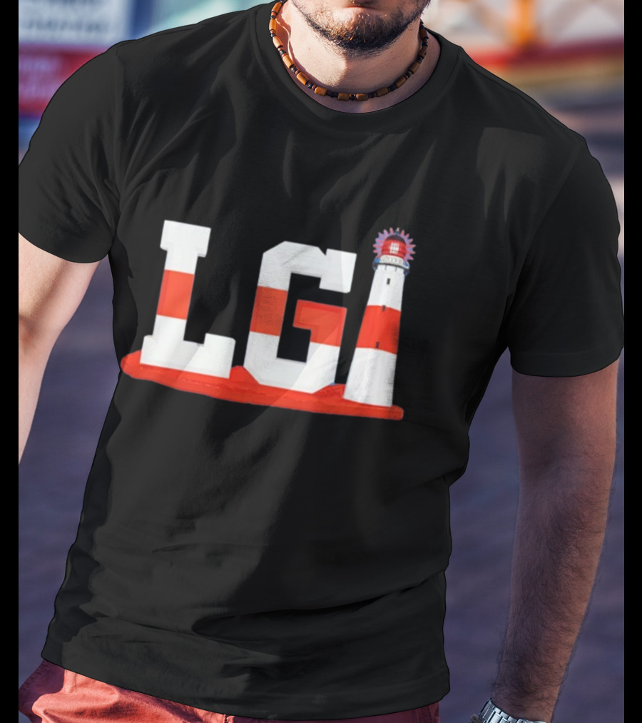 LGI Let's Go Islanders Lighthouse Emblem T-Shirt