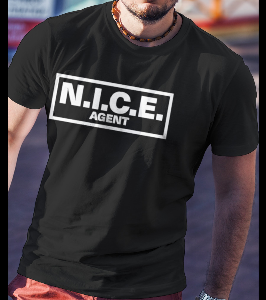 N.I.C.E. Agent Badge Emblem T-Shirt