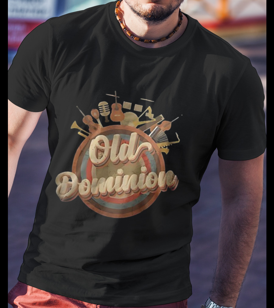 Old Dominion How Good Is That World Tour Vintage Instruments T-Shirt