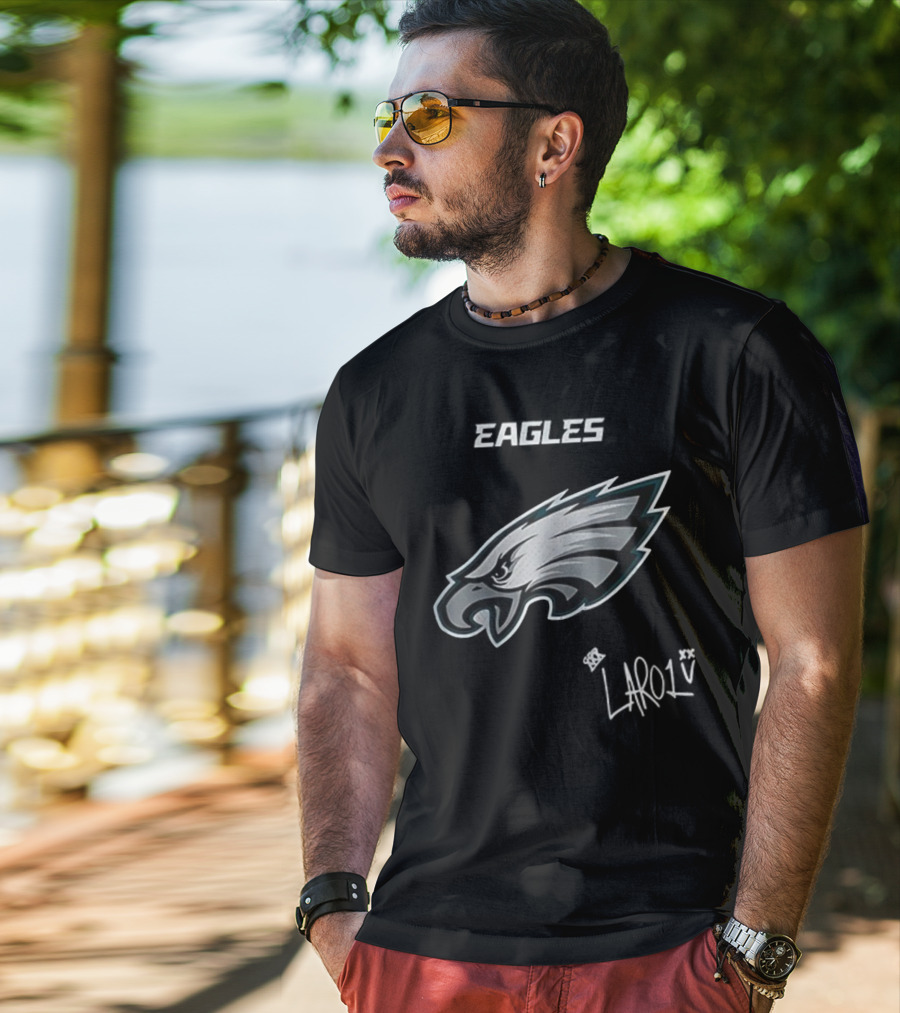 Philadelphia Eagles Kid LAROI Berlin Game 2025 T-Shirt
