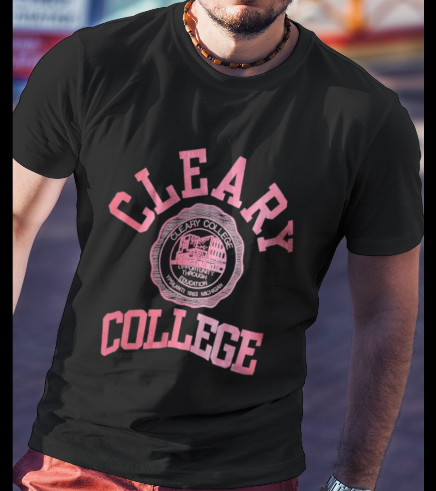 Cleary College Ypsilanti Michigan Opportunity Through Education 1983 T-Shirt