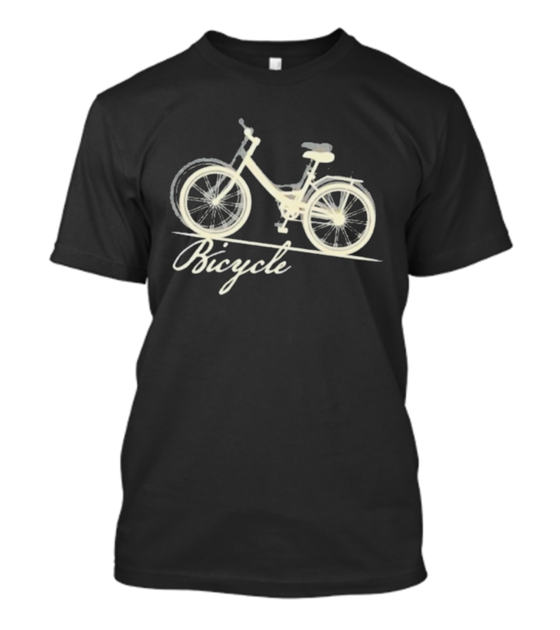 Bicycle Life & Beth John Retro Style T-Shirt