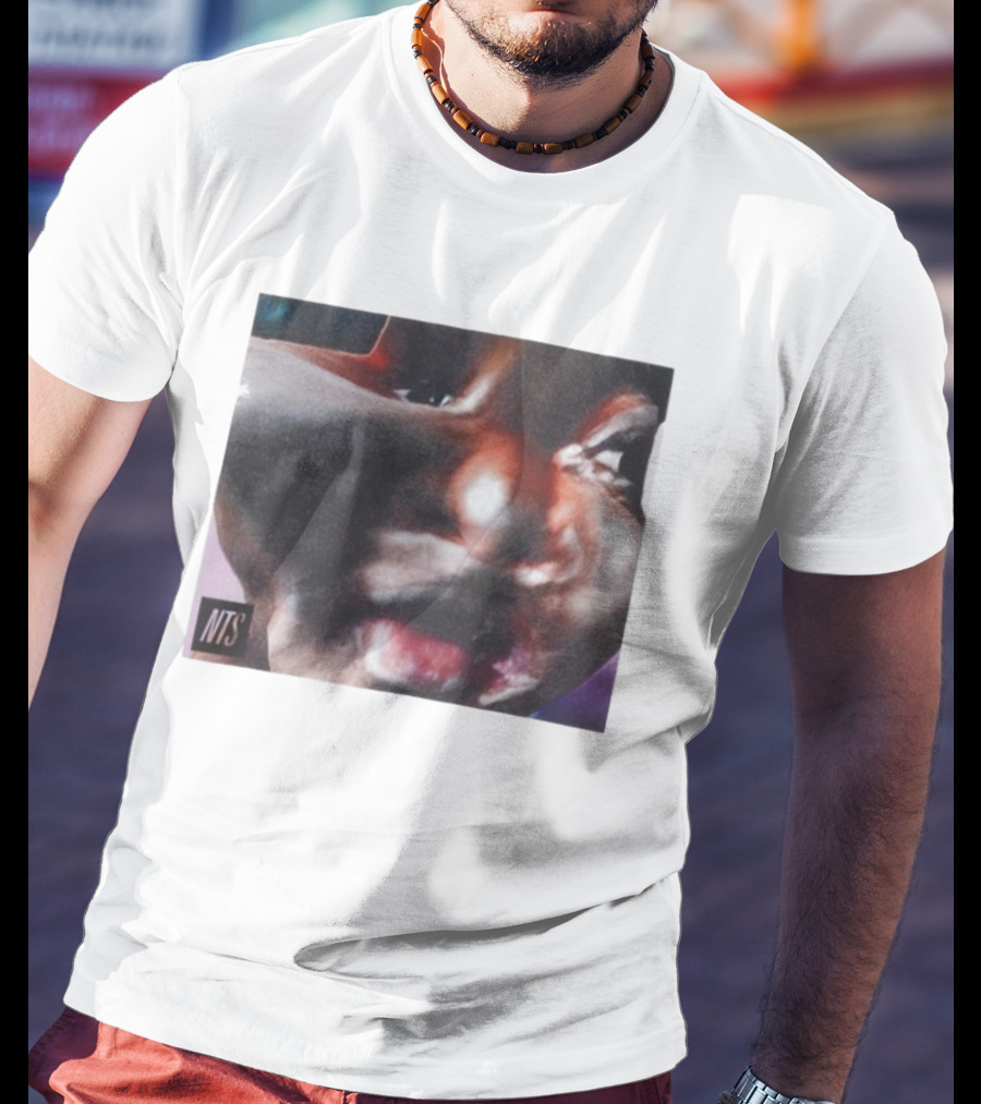 Frank Dorrey NTS Squish Face Distorted Portrait T-Shirt