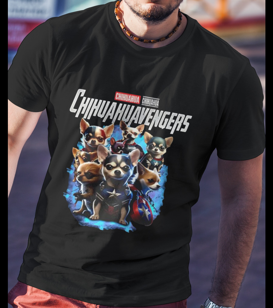 Chihuahuavengers Chihuahua Team Adventure T-Shirt