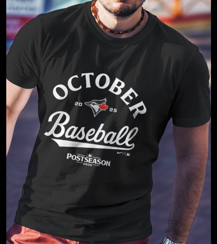 October Baseball Postseason Toronto Blue Jays 2023 Nike T-Shirt