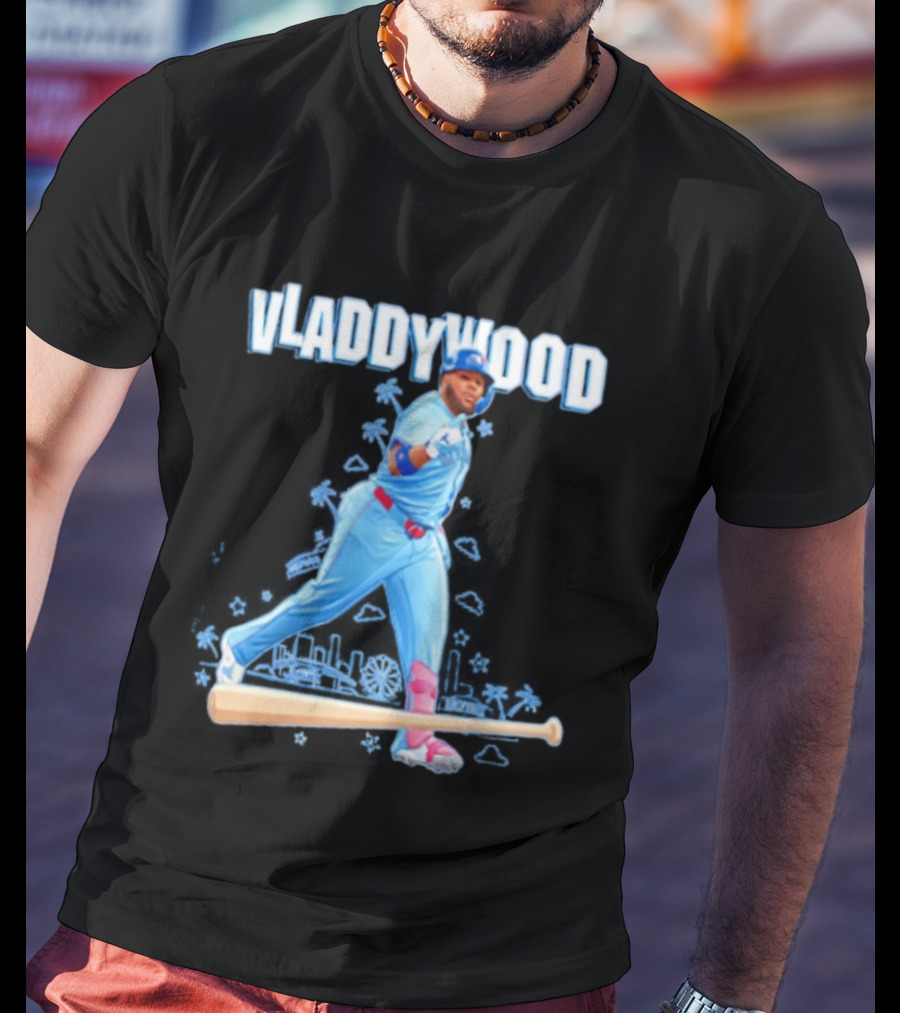 Vladdywood Vladimir Guerrero Jr. Toronto Blue Jays MLB Baseball Player Iconic Style T-Shirt