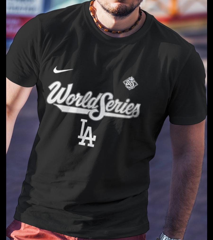 Los Angeles Dodgers 2025 World Series Authentic Collection LA WS T-Shirt