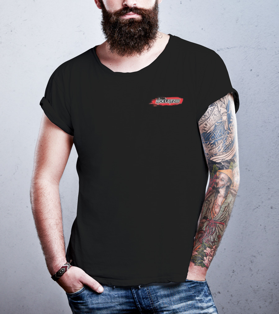 Nick Leitz 2025 NASCAR Xfinity Series Racing Design T-Shirt