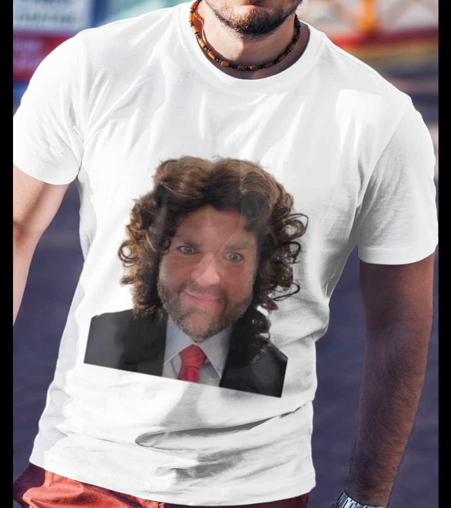 JD Vance Wavy Hair Humor Halloween T-Shirt