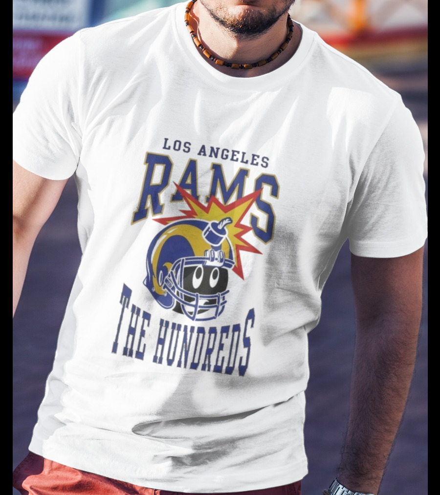 Los Angeles Rams The Hundreds Bomb Collaboration T-Shirt