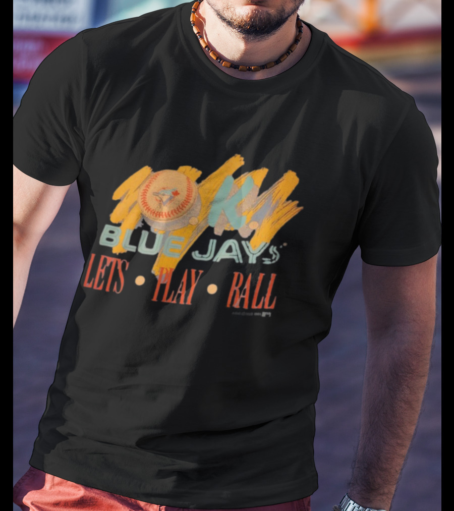 Toronto Blue Jays OK Lets Play Ball Vintage Retro Style T-Shirt