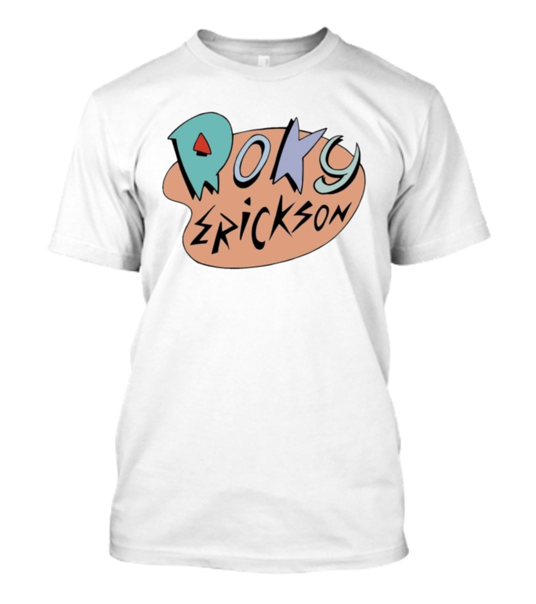 Roky Erickson Modern Life Text Art Style T-Shirt