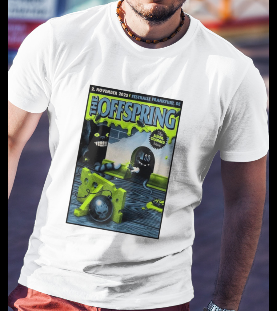 The Offspring Festhalle Frankfurt November 2 2025 Super-Charged Issue T-Shirt