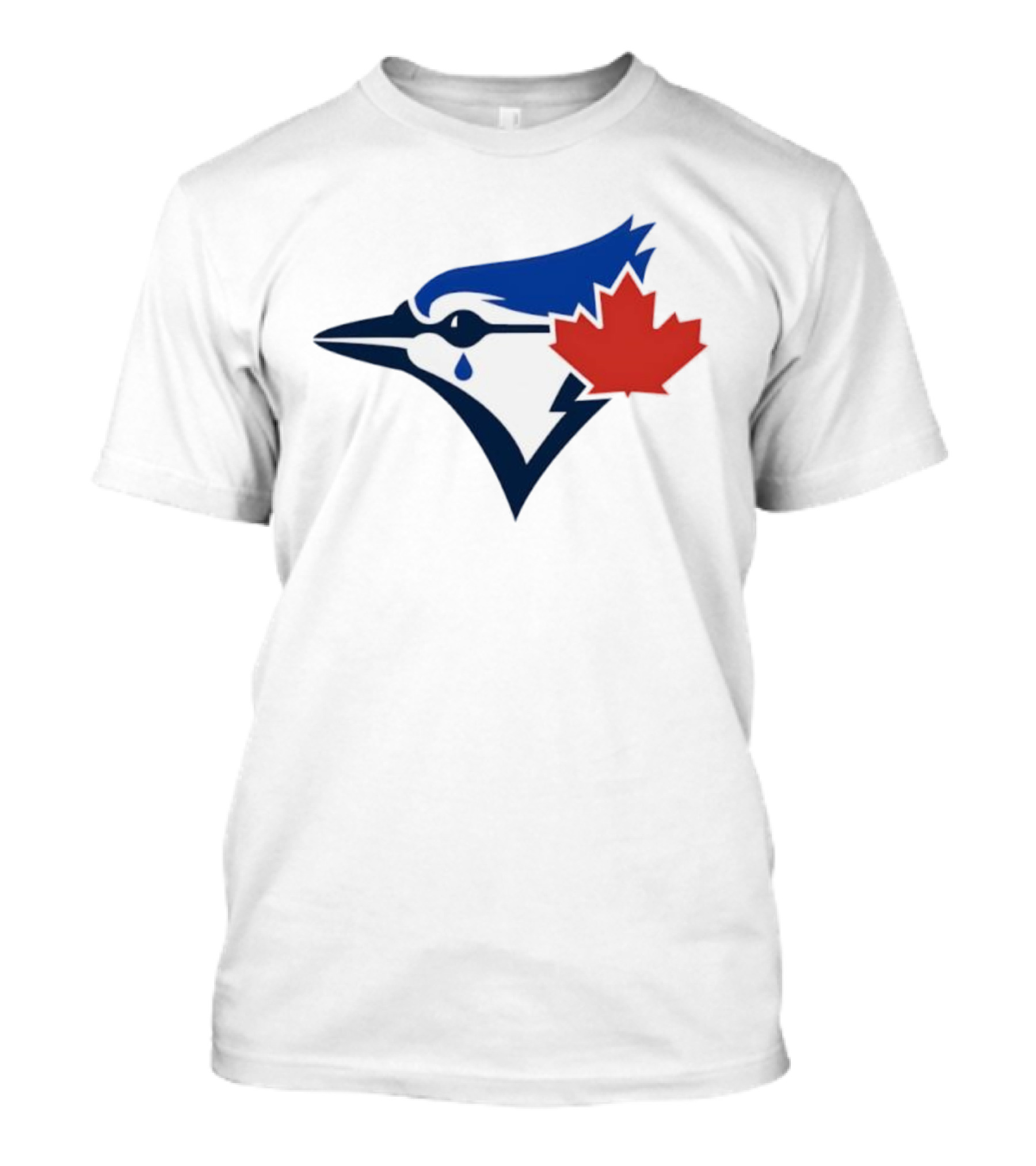 Toronto Blue Jays Maple Leaf Logo With Tear Drop T-Shirt